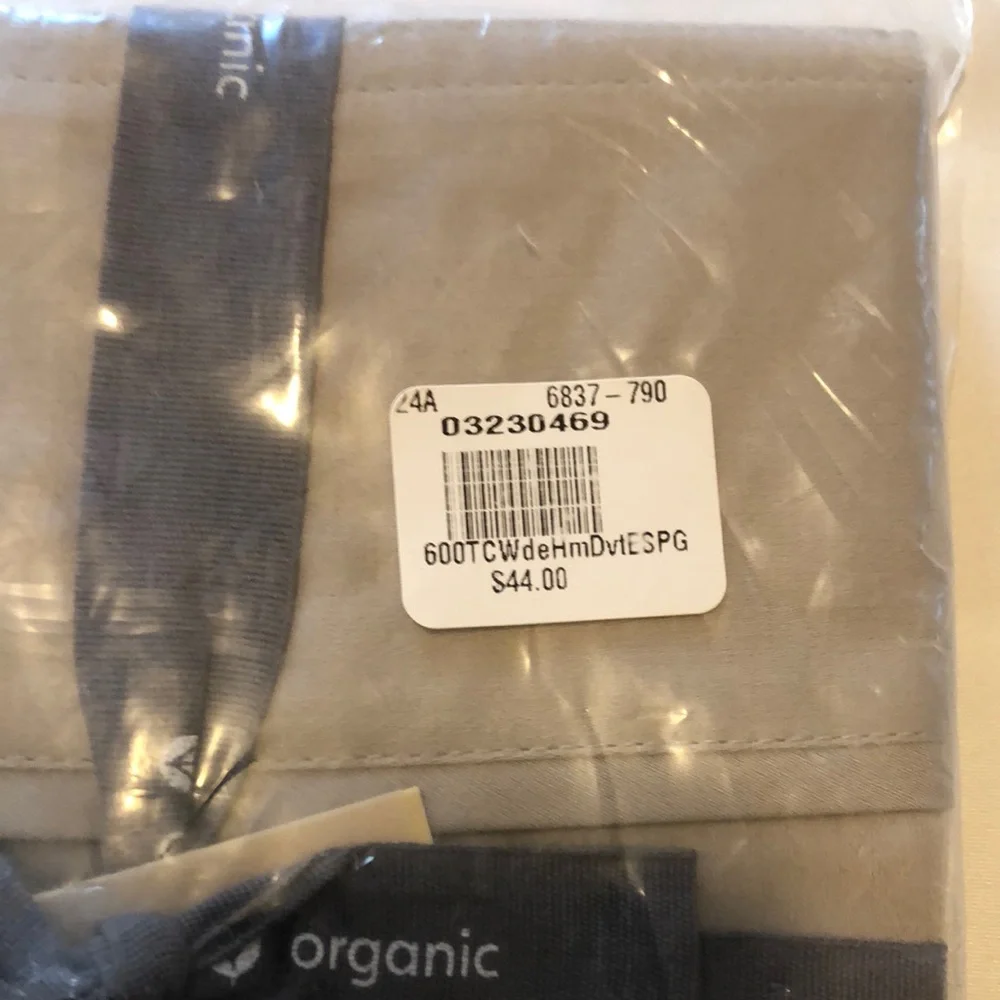 West Elm Euro Pillowcases (2)